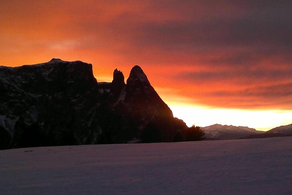 דירות Fantastico Monolocale In Siusi Sciliar מראה חיצוני תמונה